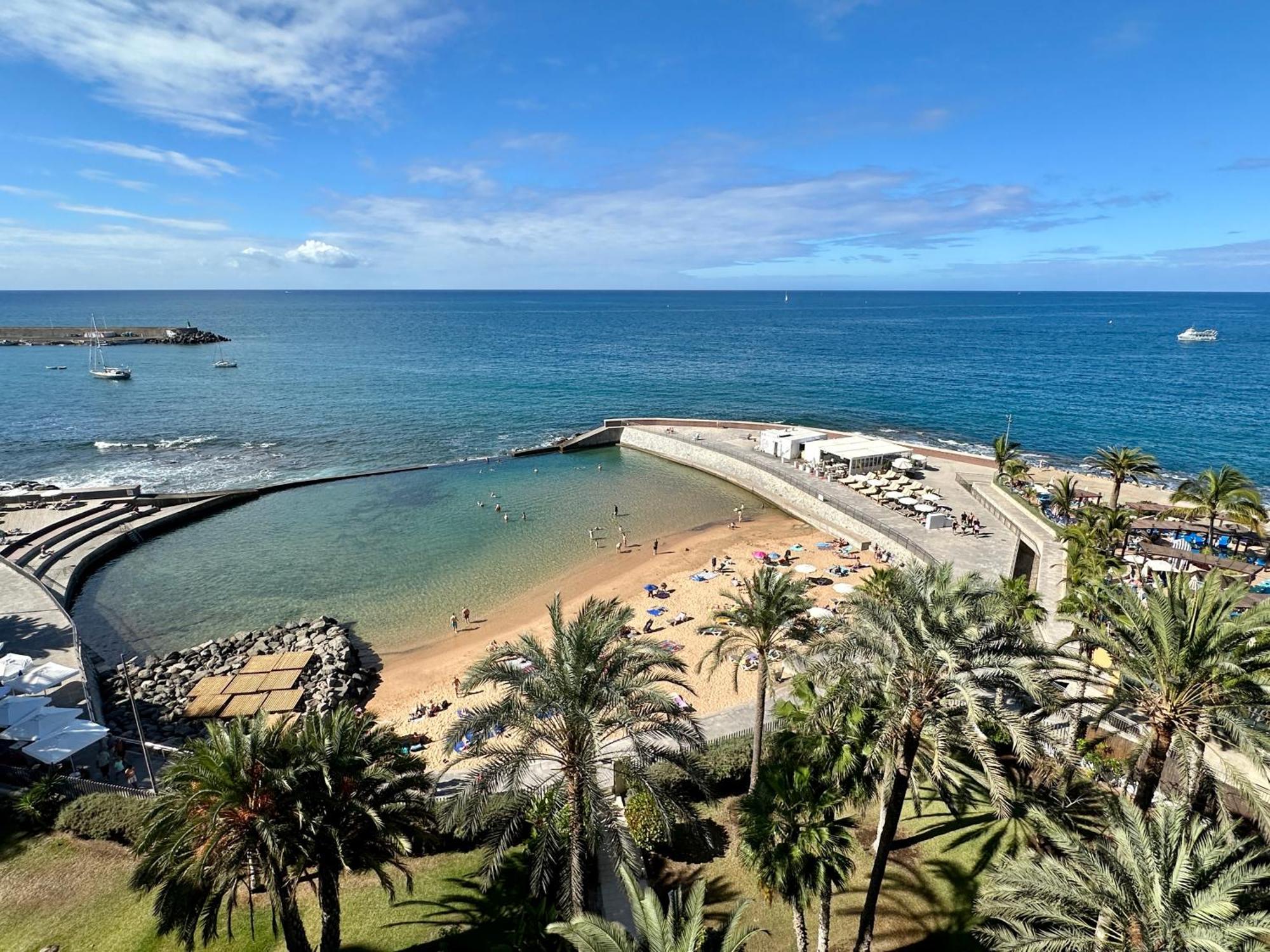 Studio In Top Lage Direkt Am Strand Arguineguin Exteriör bild